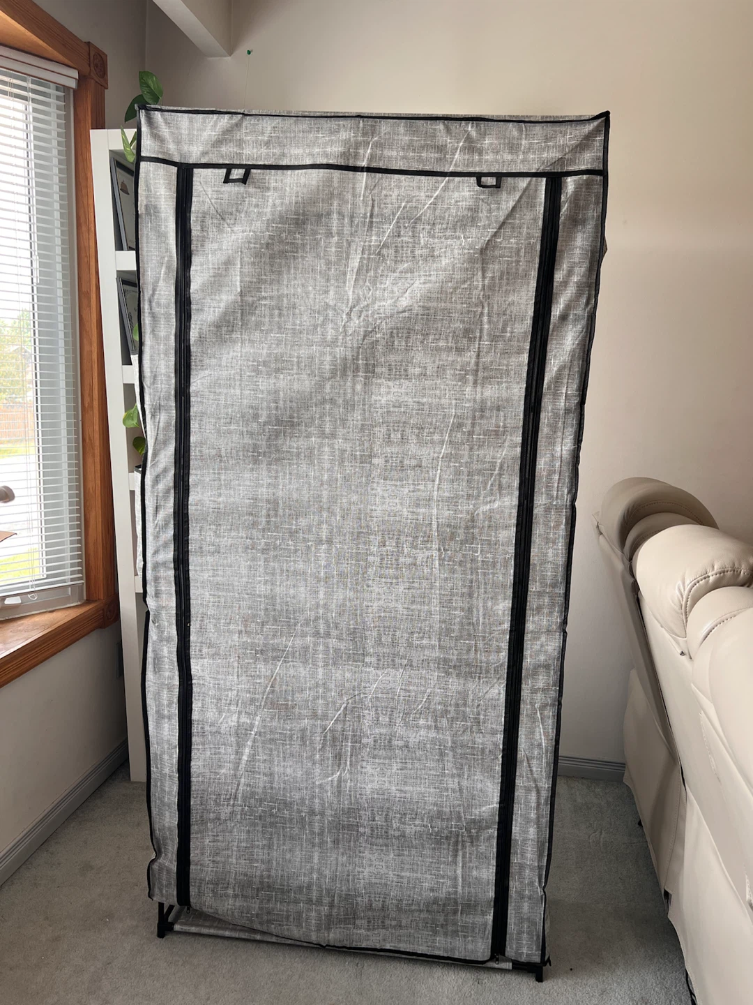 10-Tier Fabric Shoe Rack with Cover - photo 4