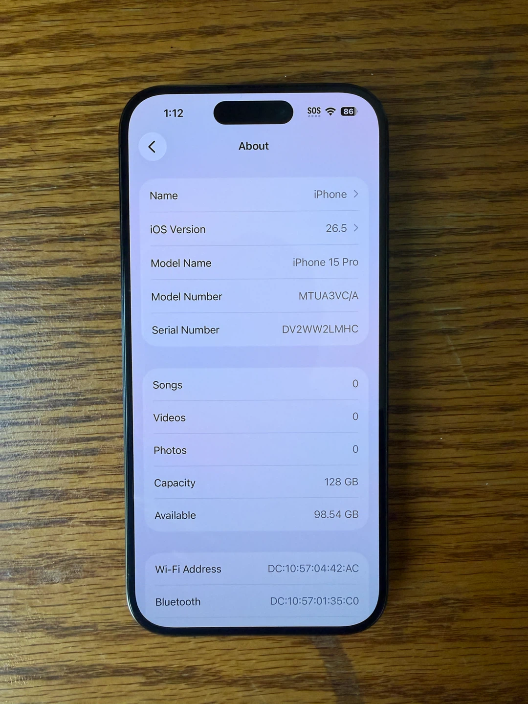 Apple iPhone 15 Pro 128GB Blue Titanium - photo 5