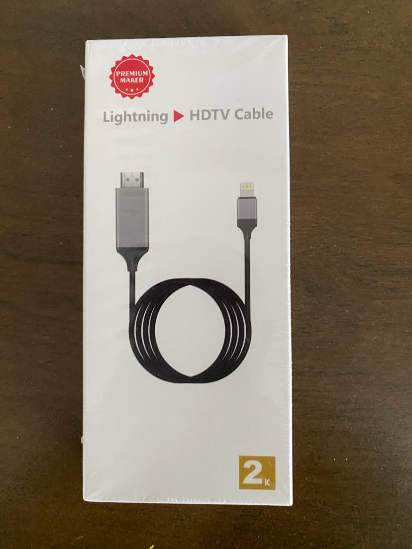 Premium Maker Lightning to HDTV Cable