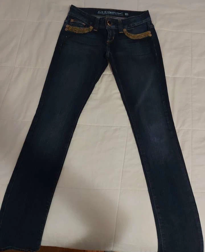 Guess Jeans Women's Embellished Bootcut Jeans Size 26