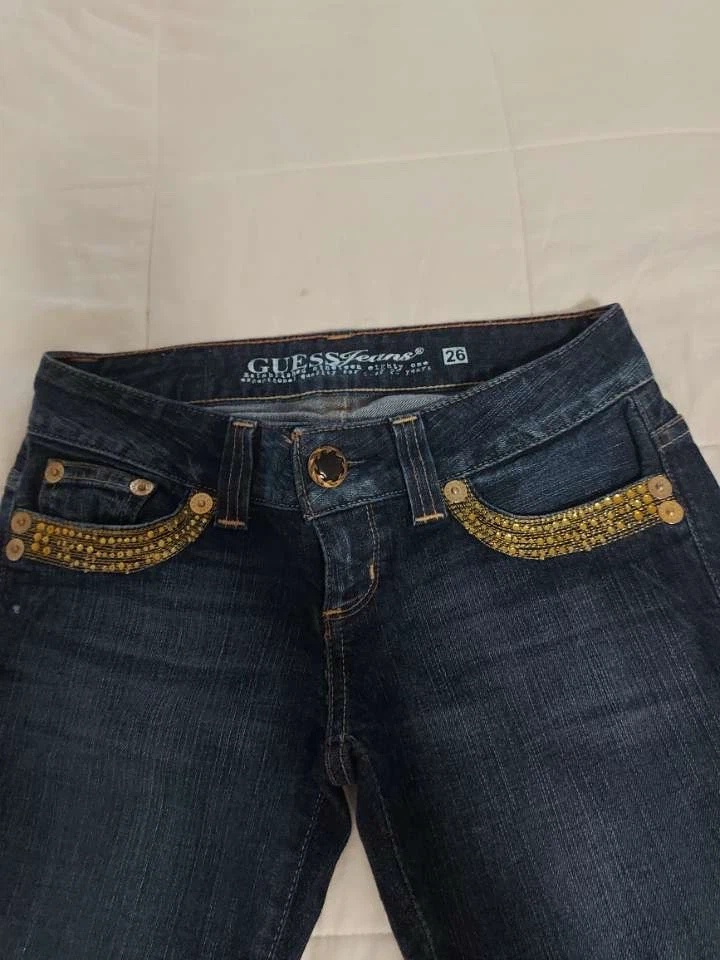 Guess Jeans Women's Embellished Bootcut Jeans Size 26 - photo 2