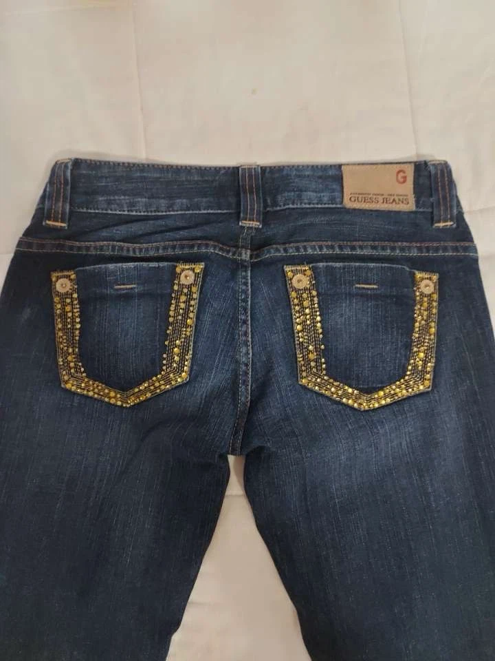 Guess Jeans Women's Embellished Bootcut Jeans Size 26 - photo 3