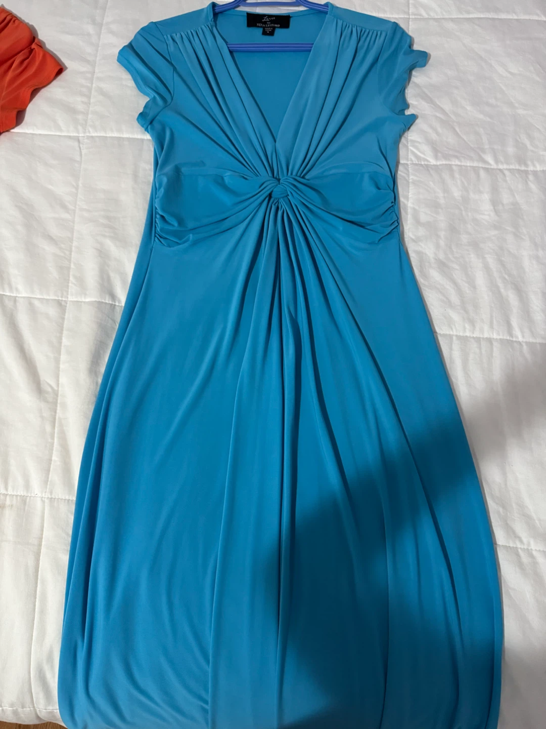 Nina Leonard Knit Maxi Dress - Medium