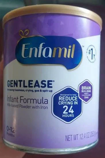 Enfamil Gentlease Infant Formula Milk-12.4 oz