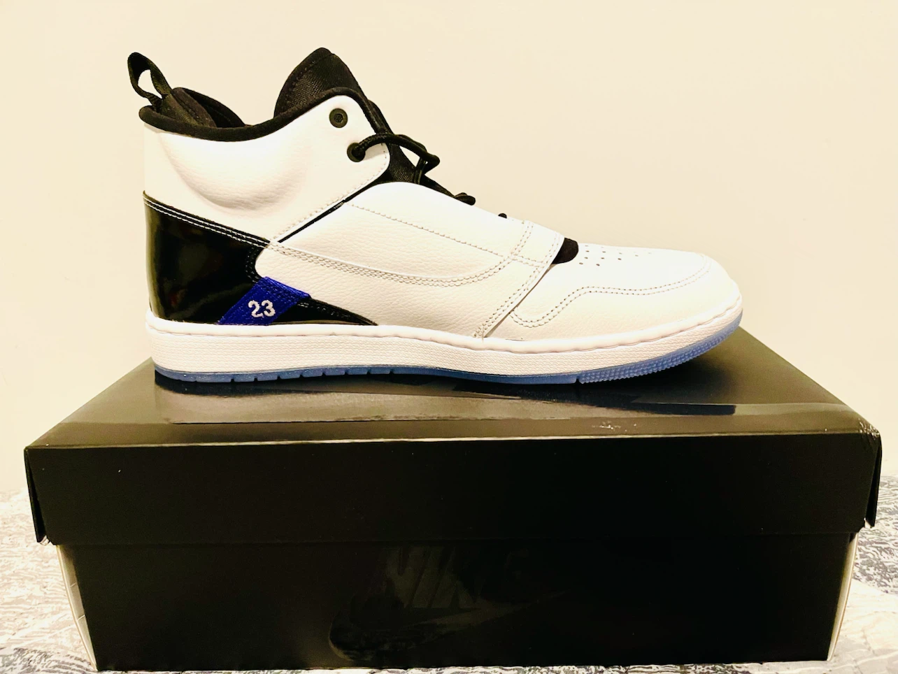 Air Jordan Fadeaway White Concord High OG "Chicago" - photo 2