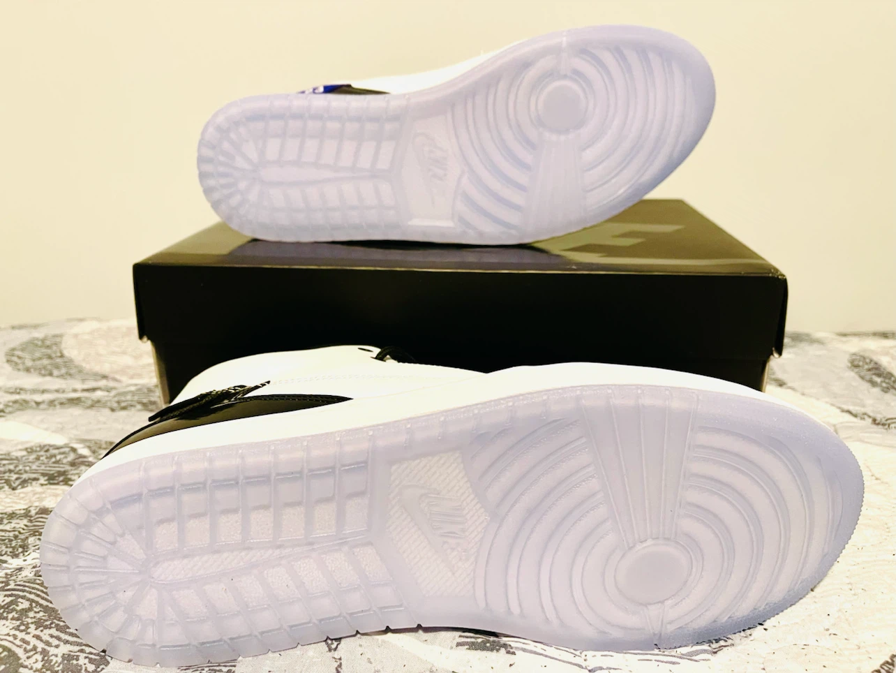 Air Jordan Fadeaway White Concord High OG "Chicago" - photo 4
