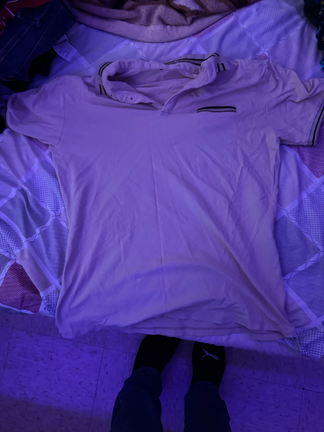 Light Yellow Polo Shirt