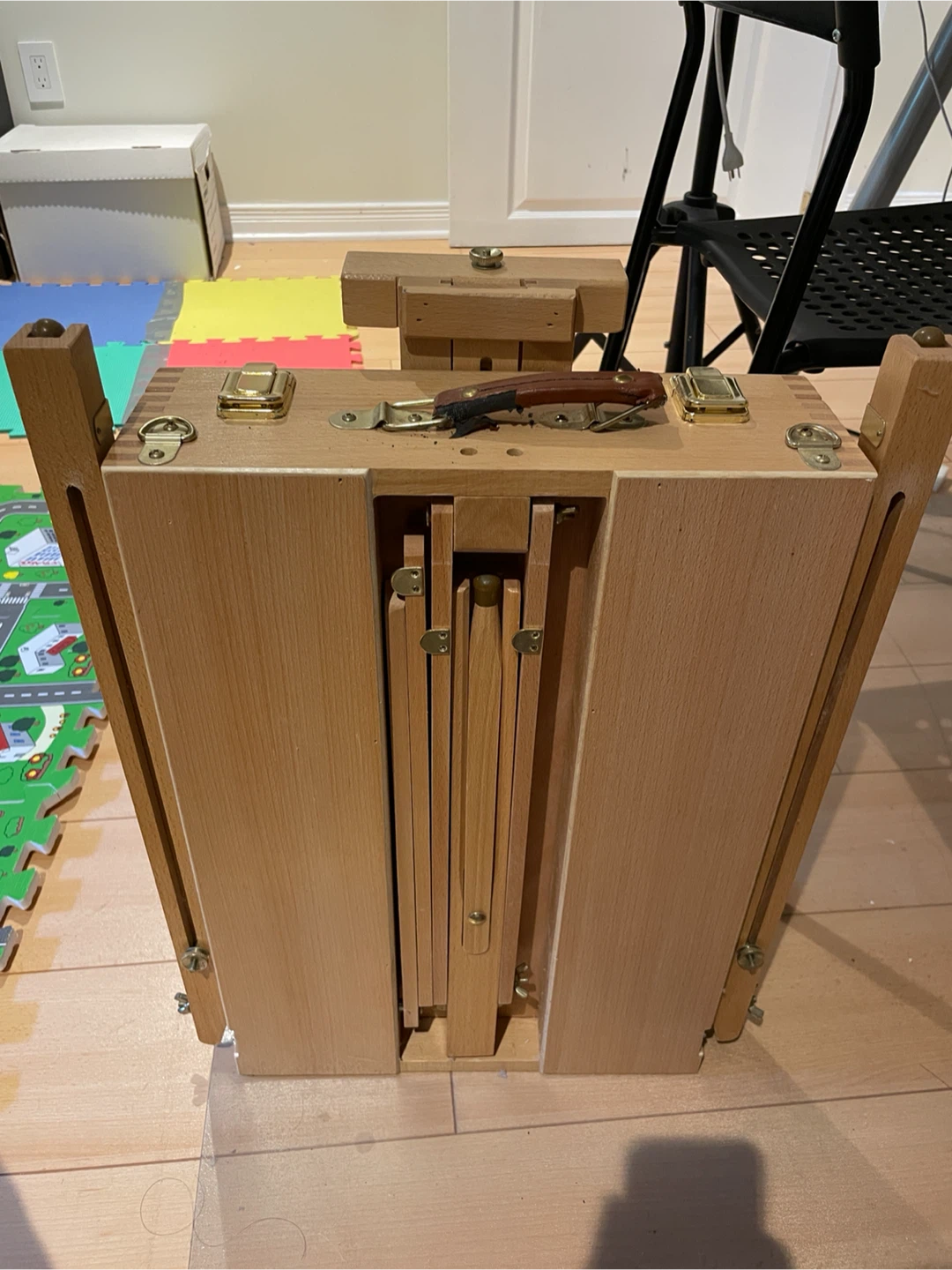 Wooden Art Easel (Meedan, unfoldable, stands) - photo 2