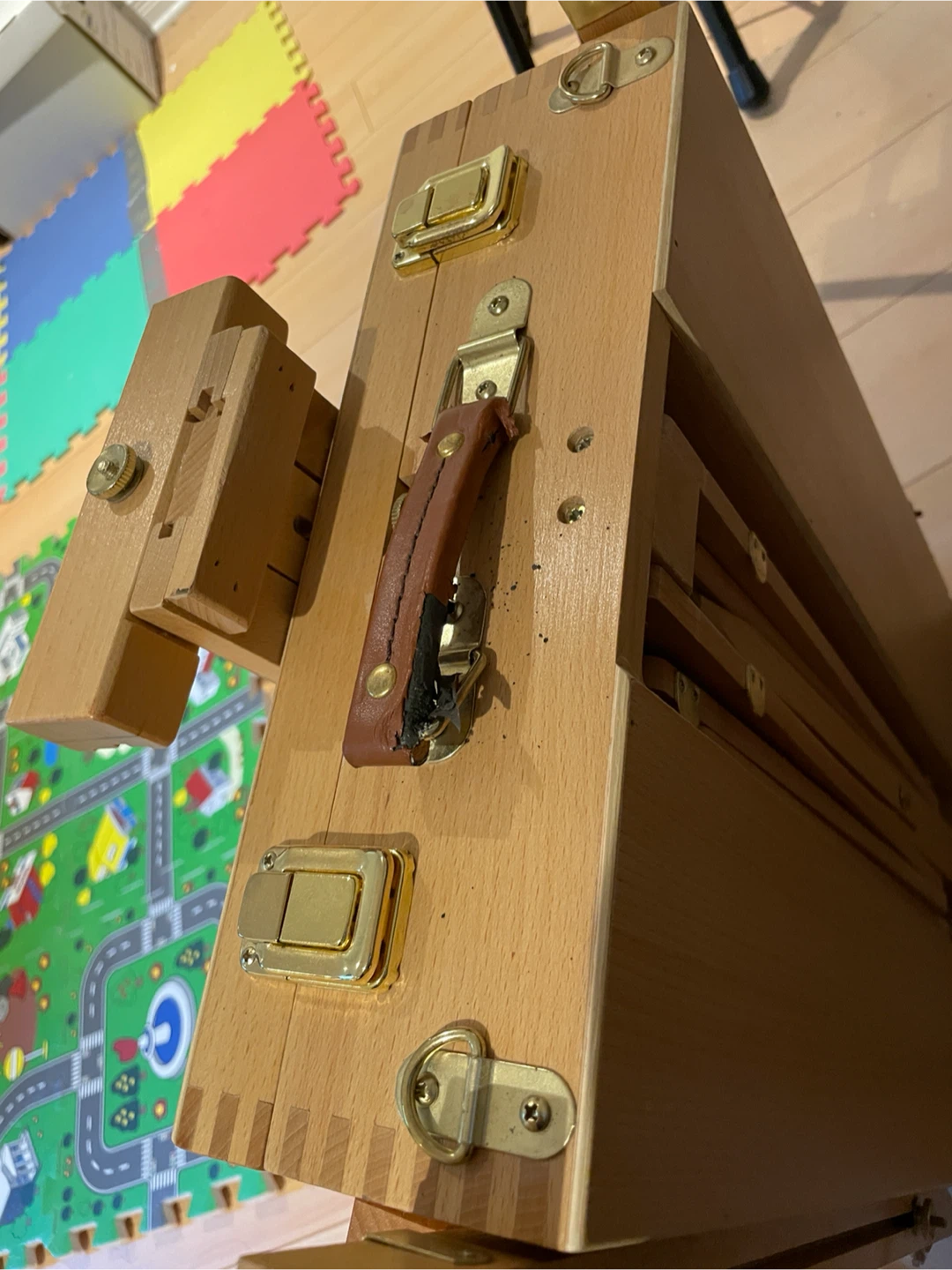 Wooden Art Easel (Meedan, unfoldable, stands) - photo 3