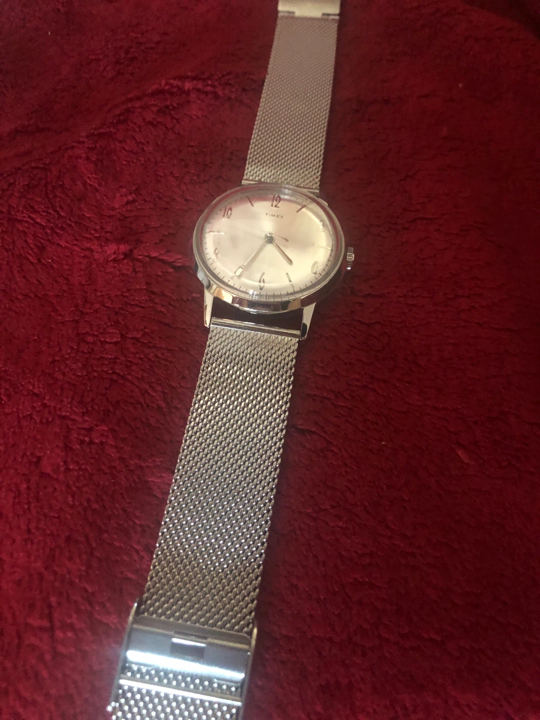 Timex Marlin Hand-Wind Mechanical Watch 34mm - photo 5