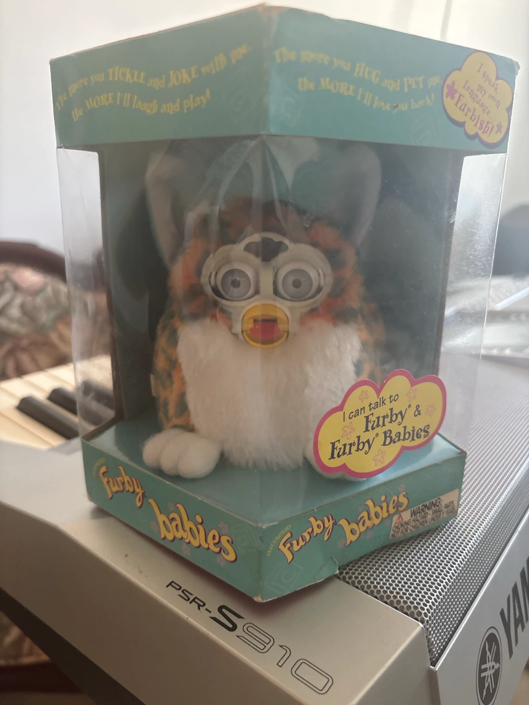 Rare furby still in the box