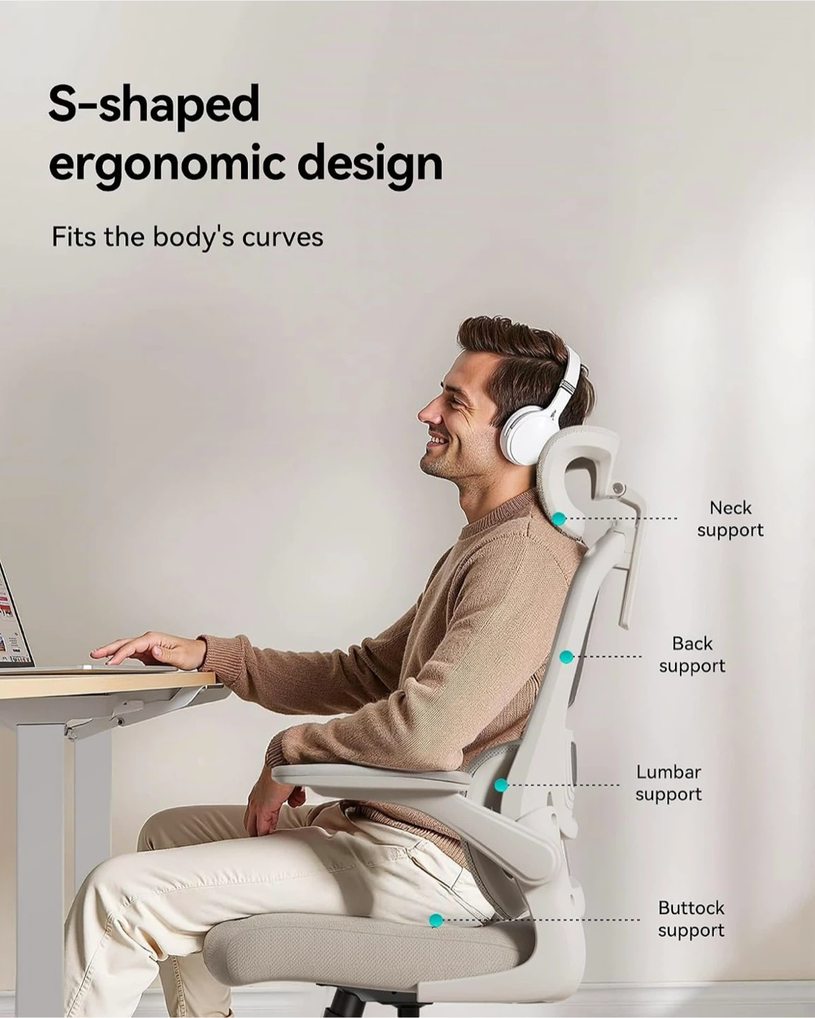 Ergonomic Office Desk Chair - photo 2