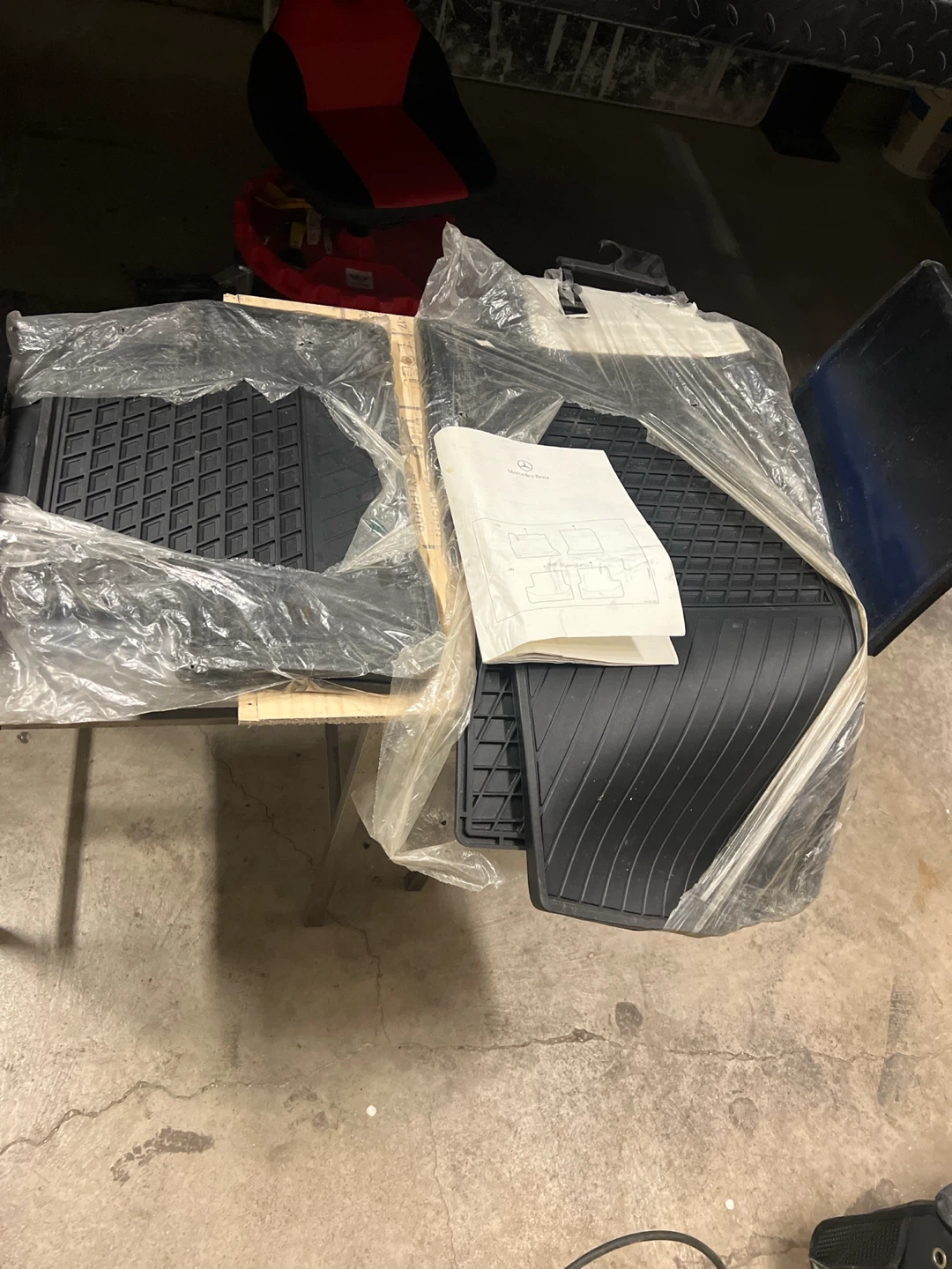 Winter mats for Mercedes’ c300