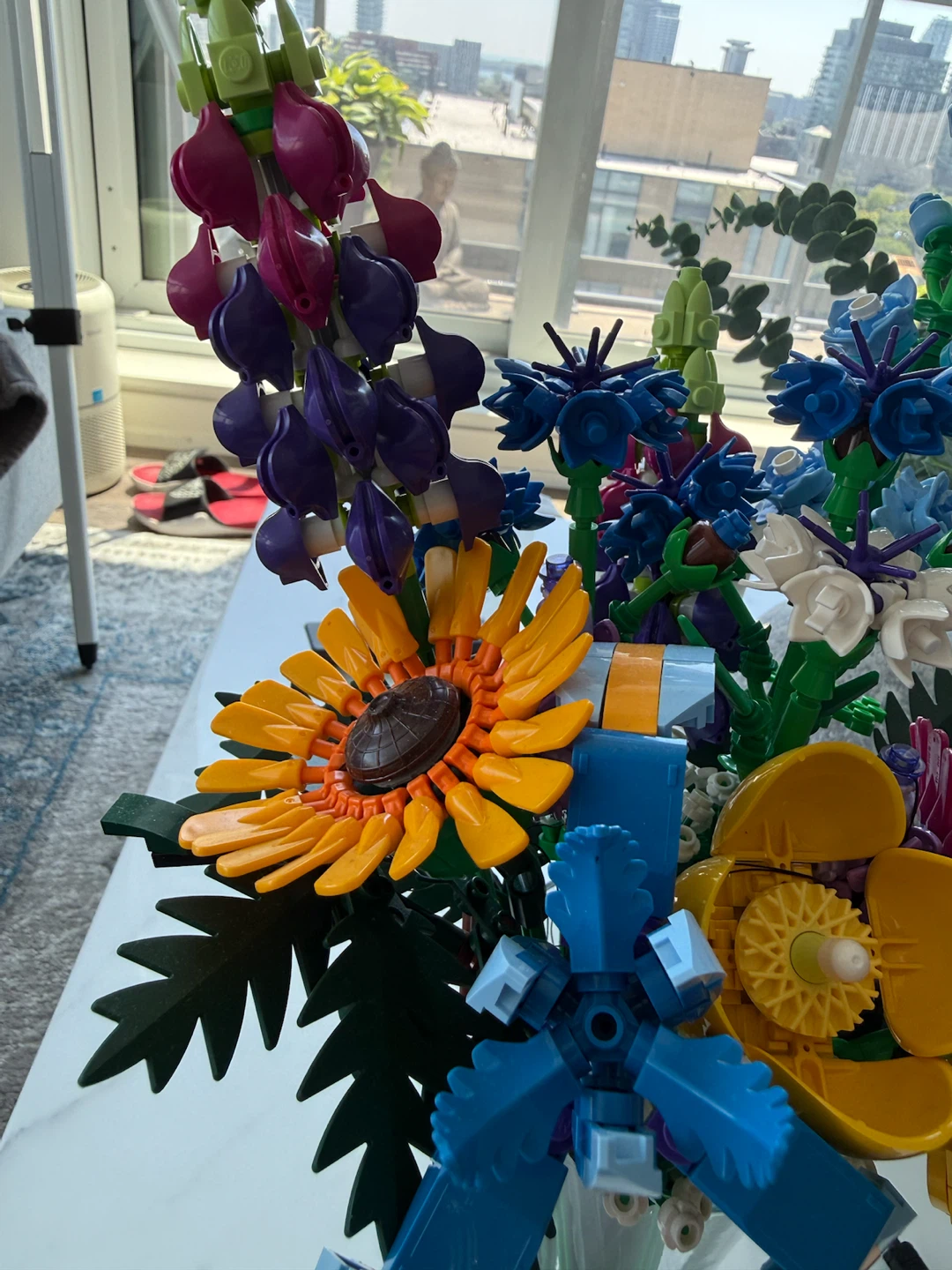 LEGO Flower Bouquet with vase and light attachment - photo 2