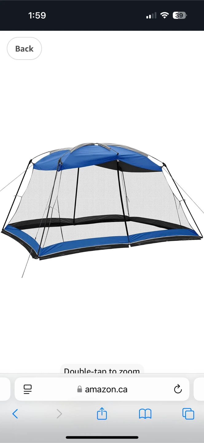 Ozark Trail 13 ft x 9 ft Screen House camping tent