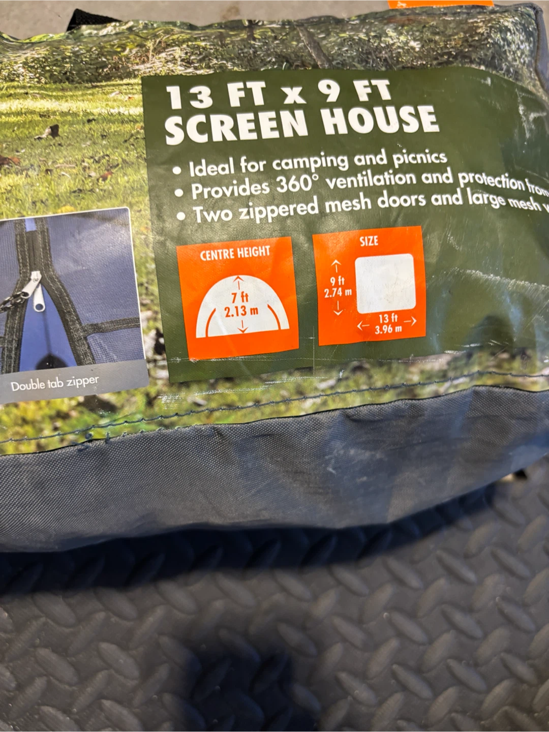Ozark Trail 13 ft x 9 ft Screen House camping tent - photo 2