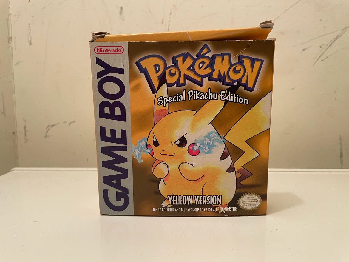 Pokémon Yellow Version Box