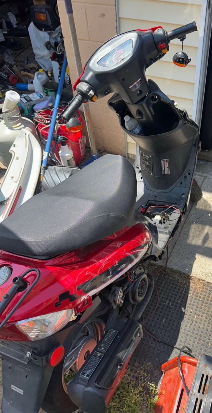 Red Tao Tao Scooter