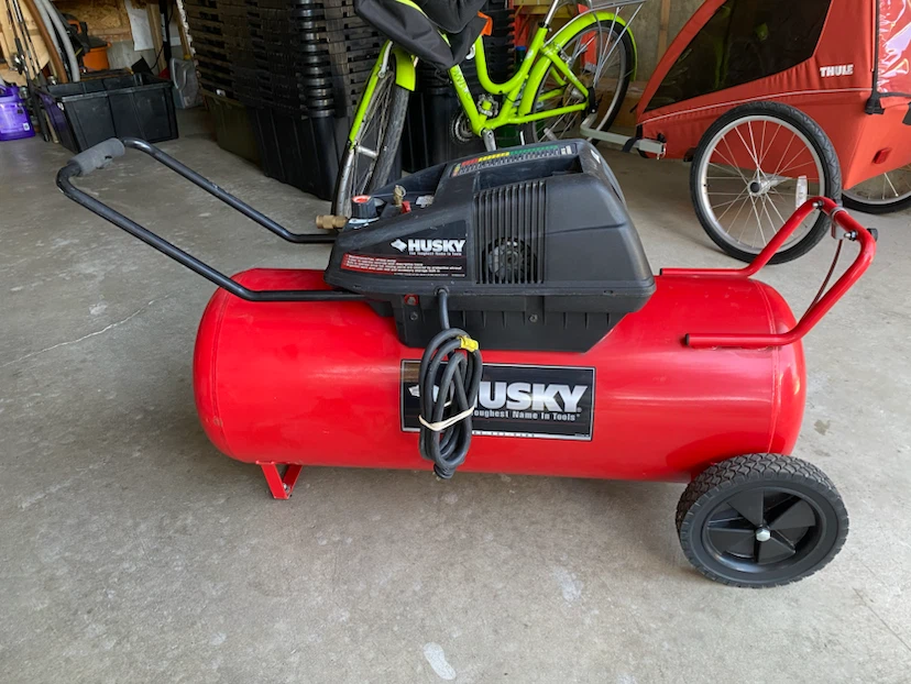 Husky 26 gallon air compressor - photo 2