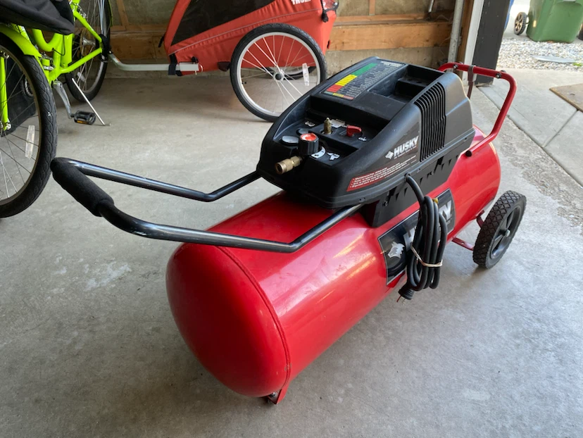 Husky 26 gallon air compressor - photo 4