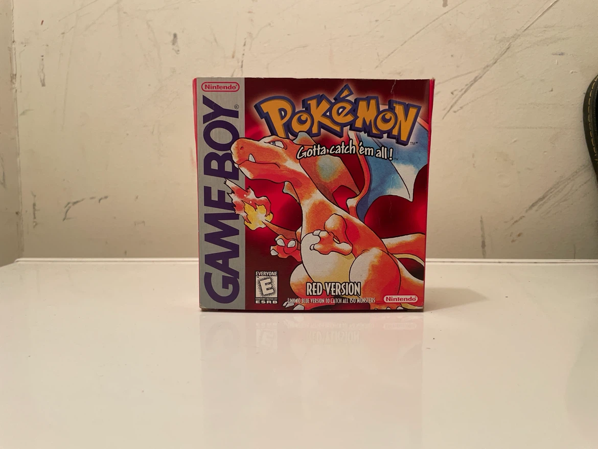 Pokemon Red Version Box