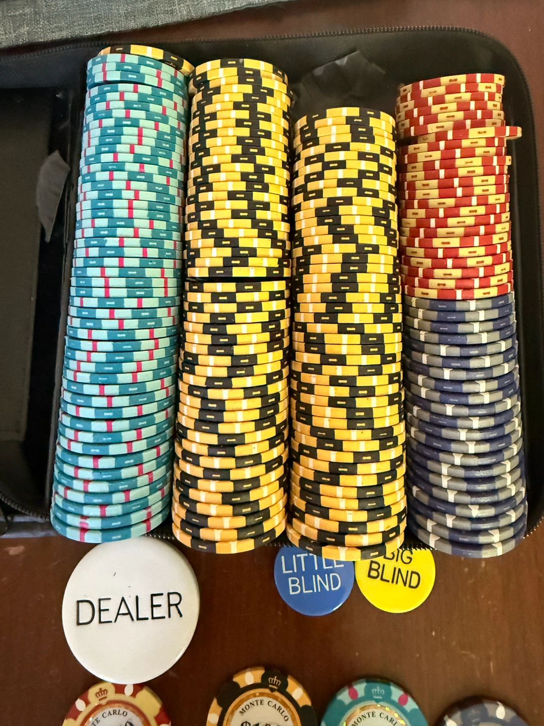 Monte Carlo Poker Chips Set - photo 2
