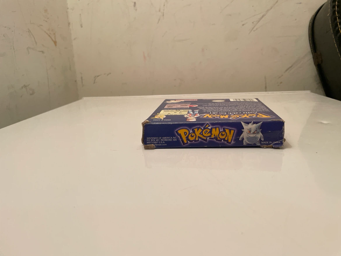Pokémon Blue Version Game Box - photo 4