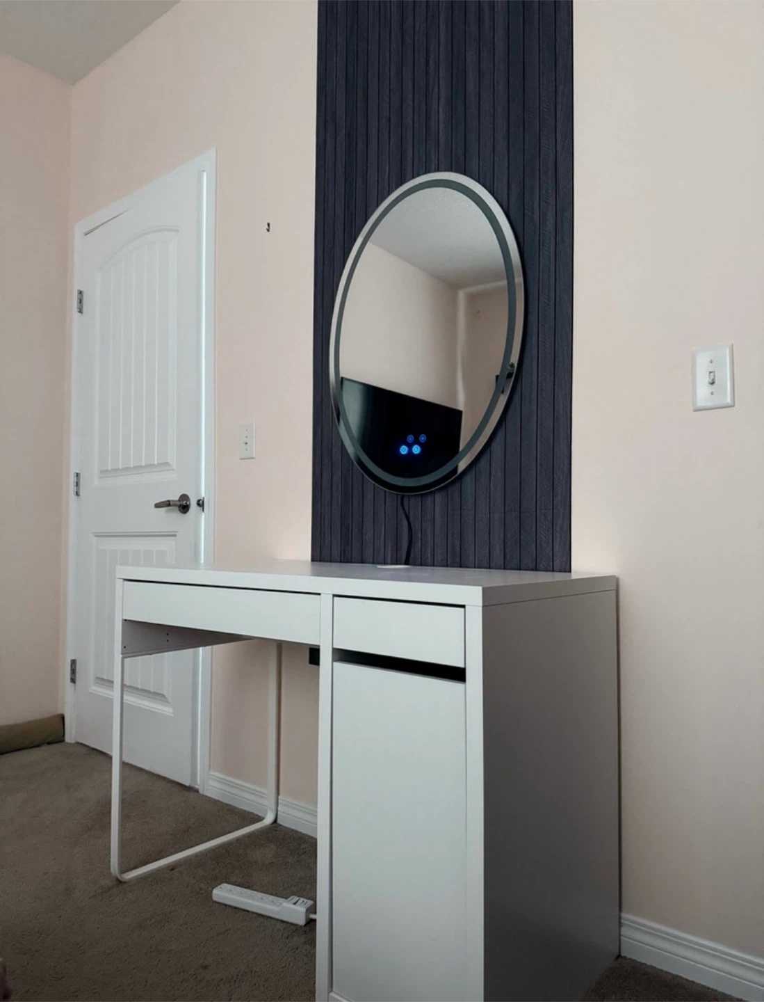 Kirhoid Oval LED Bathroom Mirror - 31.5 x 23.5 Inch - photo 5