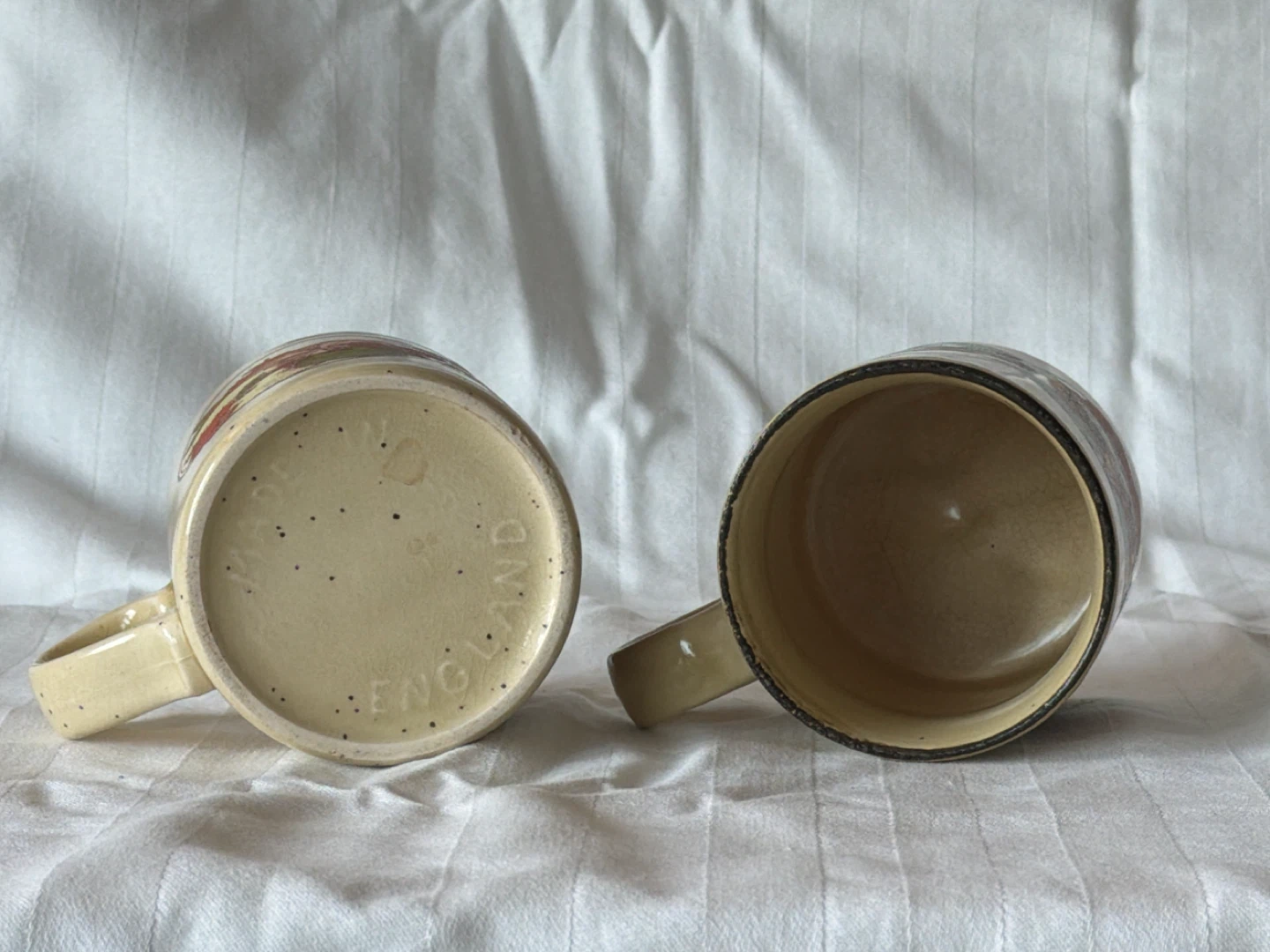 Set of 2 Fruit Print Mugs - Made in England - photo 2
