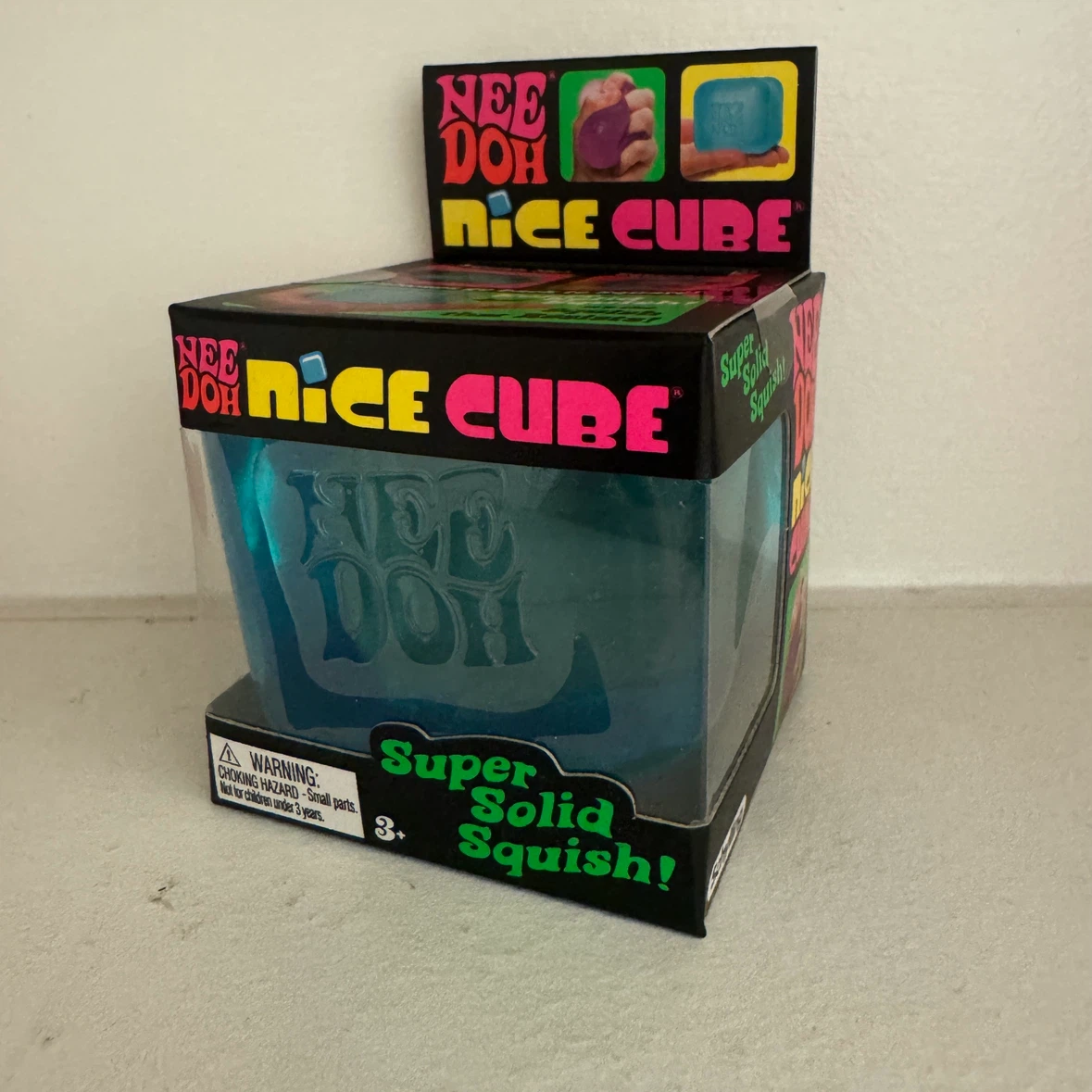 Nee Doh Nice Cube Squish Toy NEW