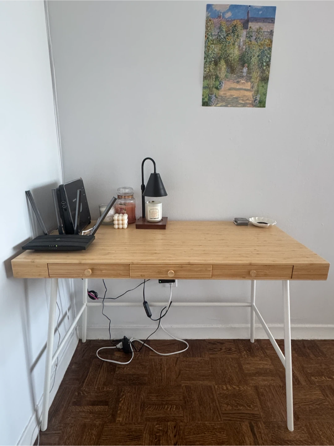 IKEA LILLASEN Bamboo Desk - photo 2