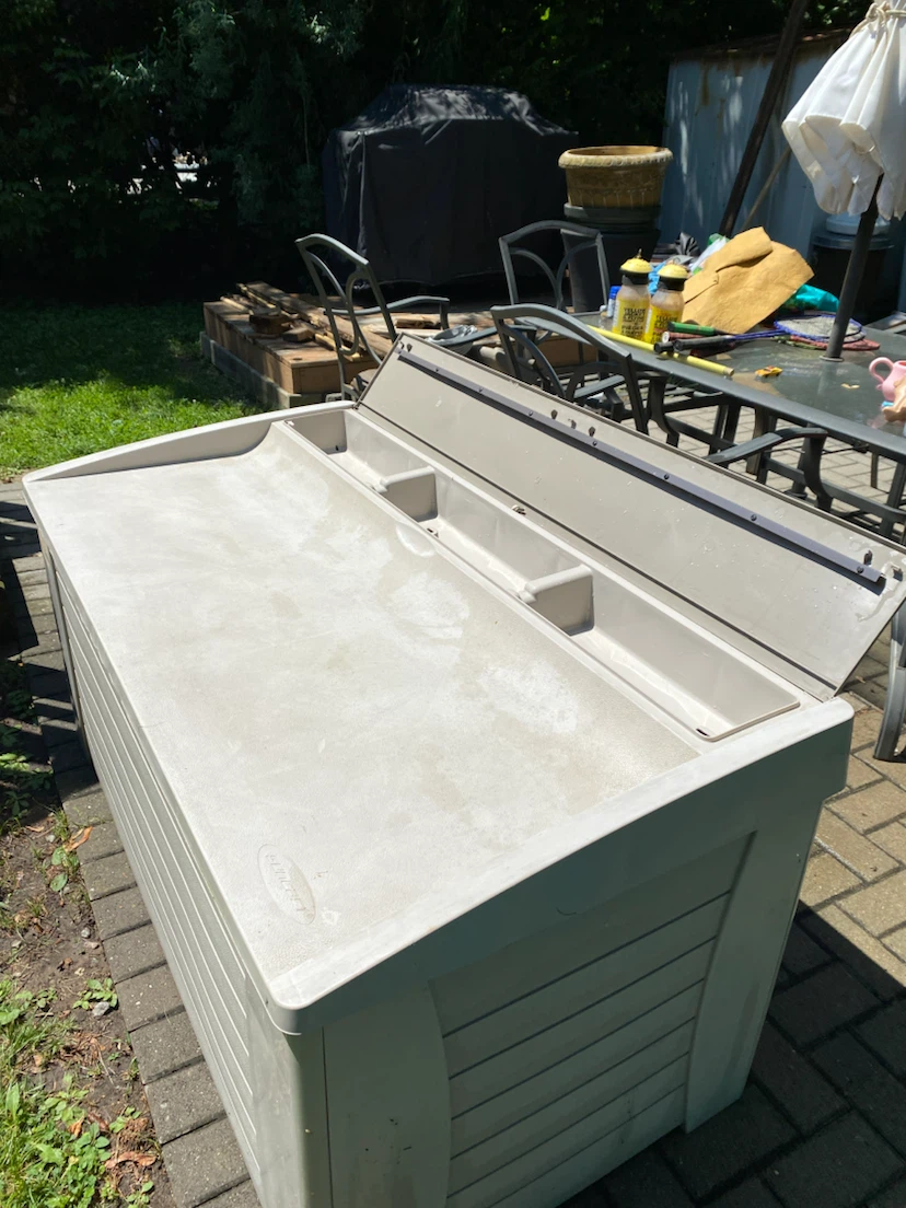 Large Plastic Storage Deck Box