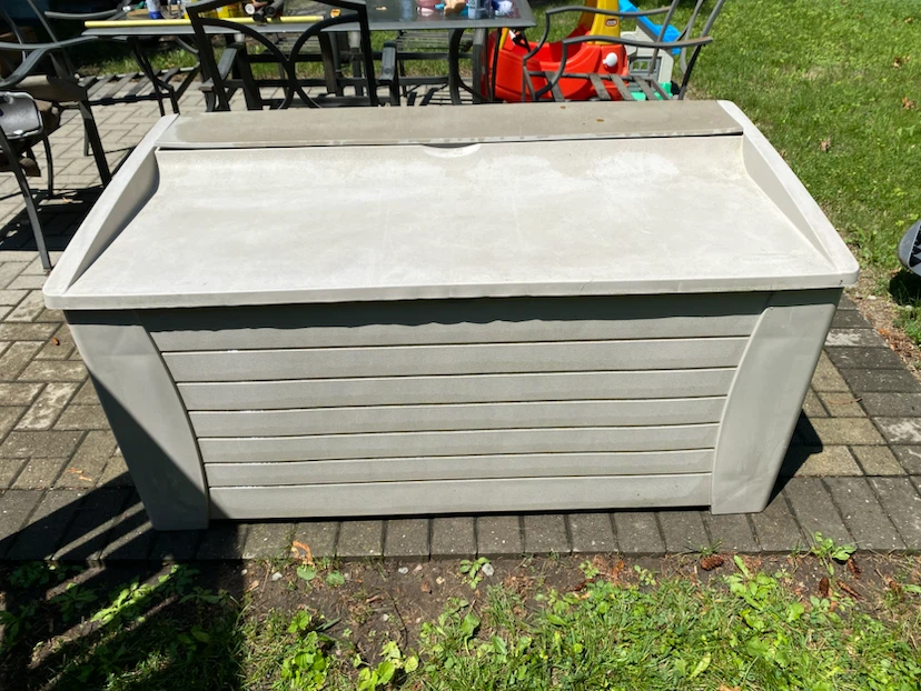 Large Plastic Storage Deck Box - photo 3