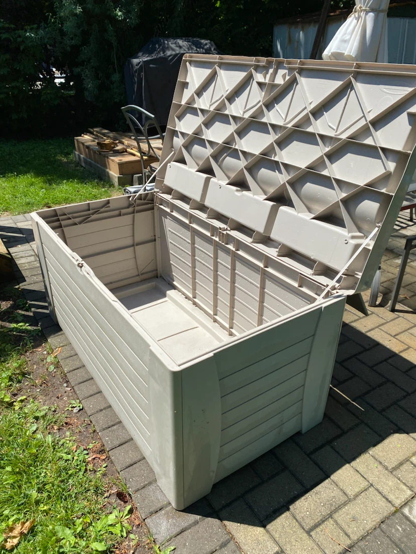 Large Plastic Storage Deck Box - photo 4