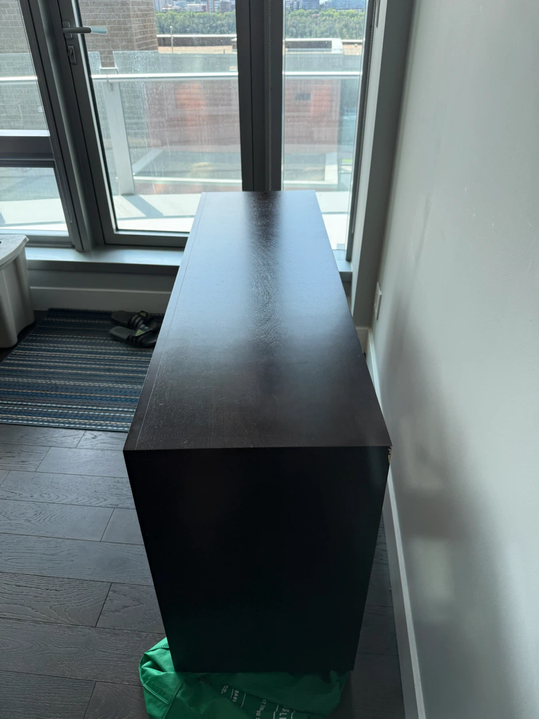 Side table with glass top - photo 2