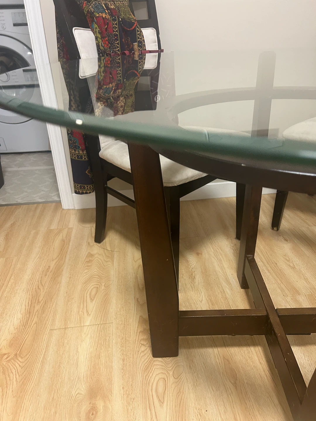 Glass kitchen table 45 in glass - photo 2