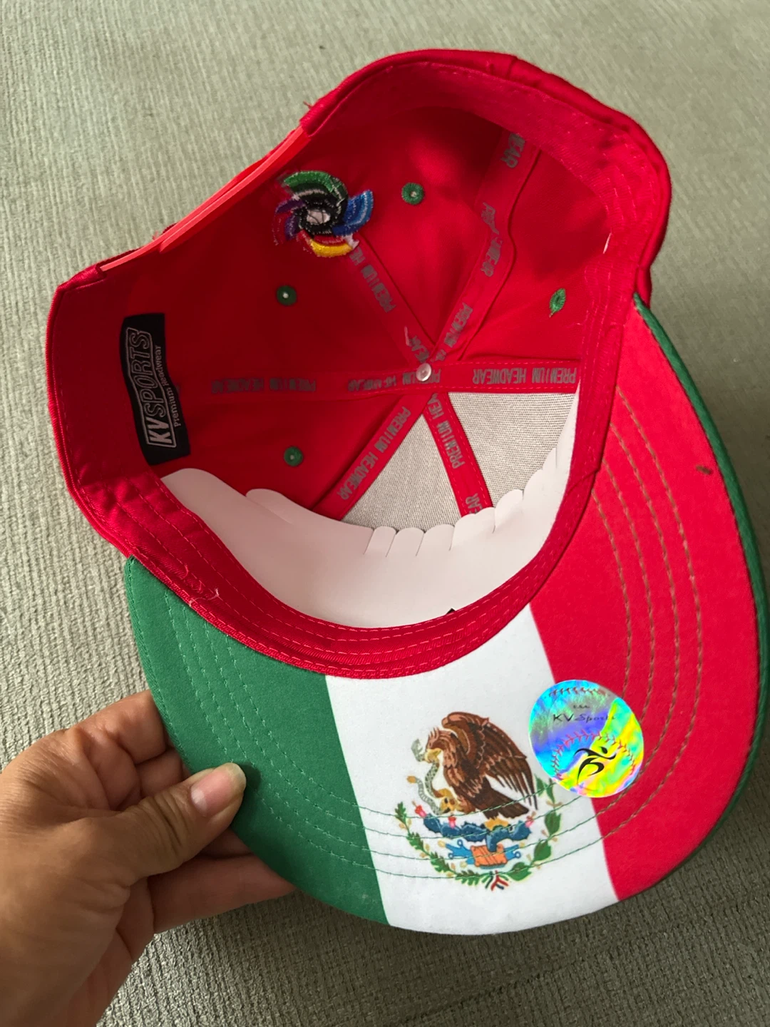 México Flag Snapback Hat - photo 4