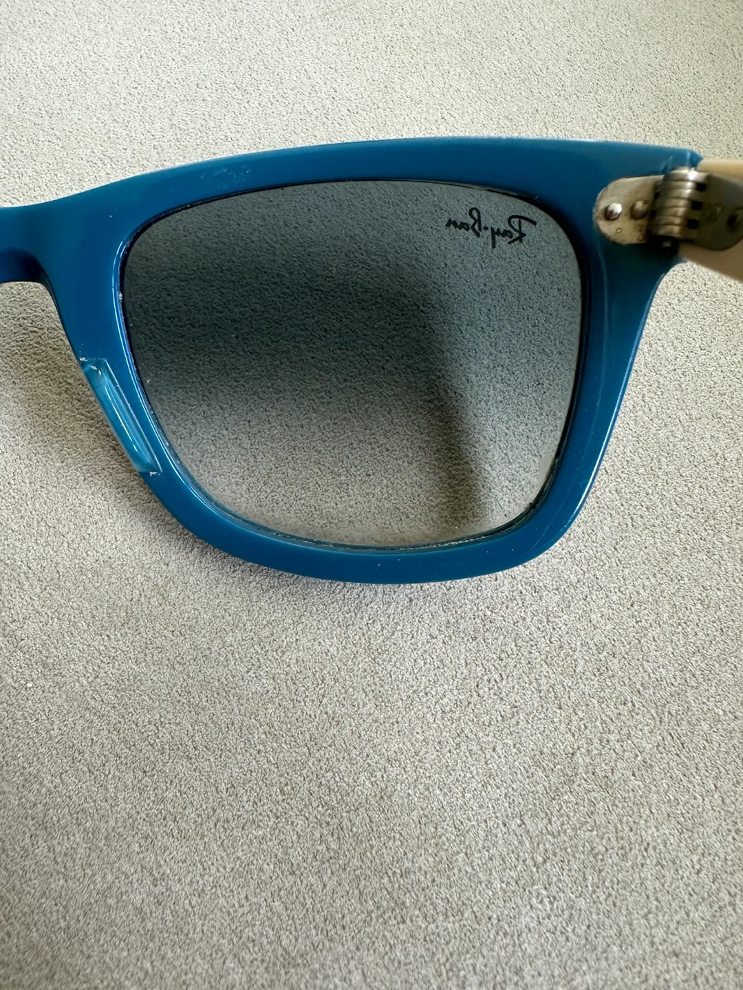 Ray-Ban Wayfarer Sunglasses - Blue/Cream - photo 4