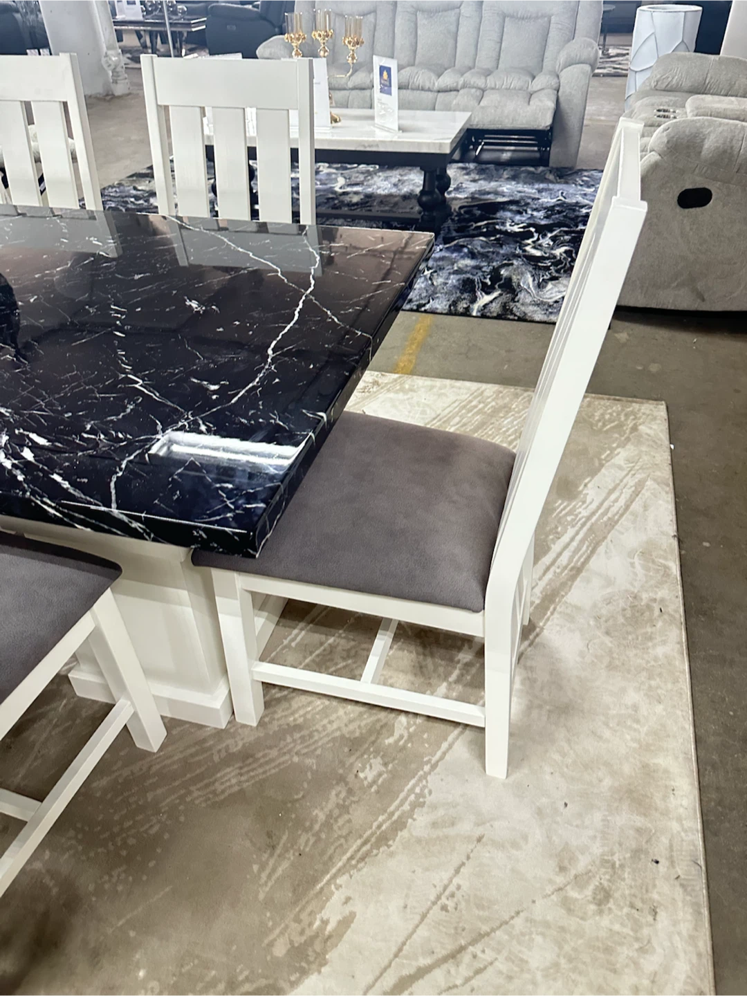 Dining table + 6 chairs (brand new) - photo 2