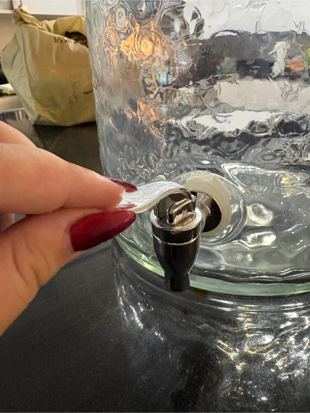 Glass Beverage Dispenser with Spigot - photo 3