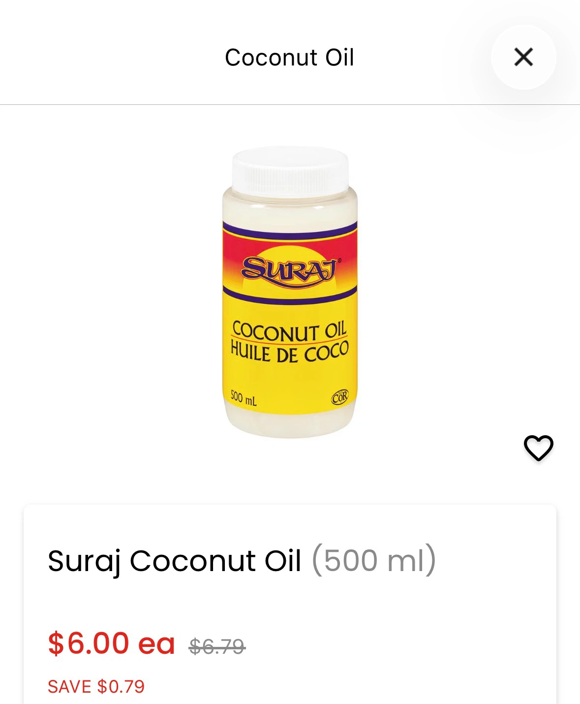 Suraj Coconut Oil (500 ml) - photo 2