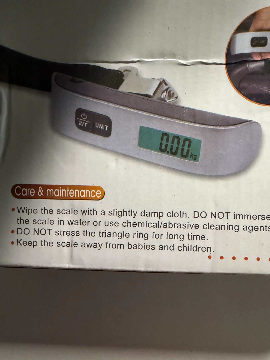 Digital Luggage Scale 50kg/110lb