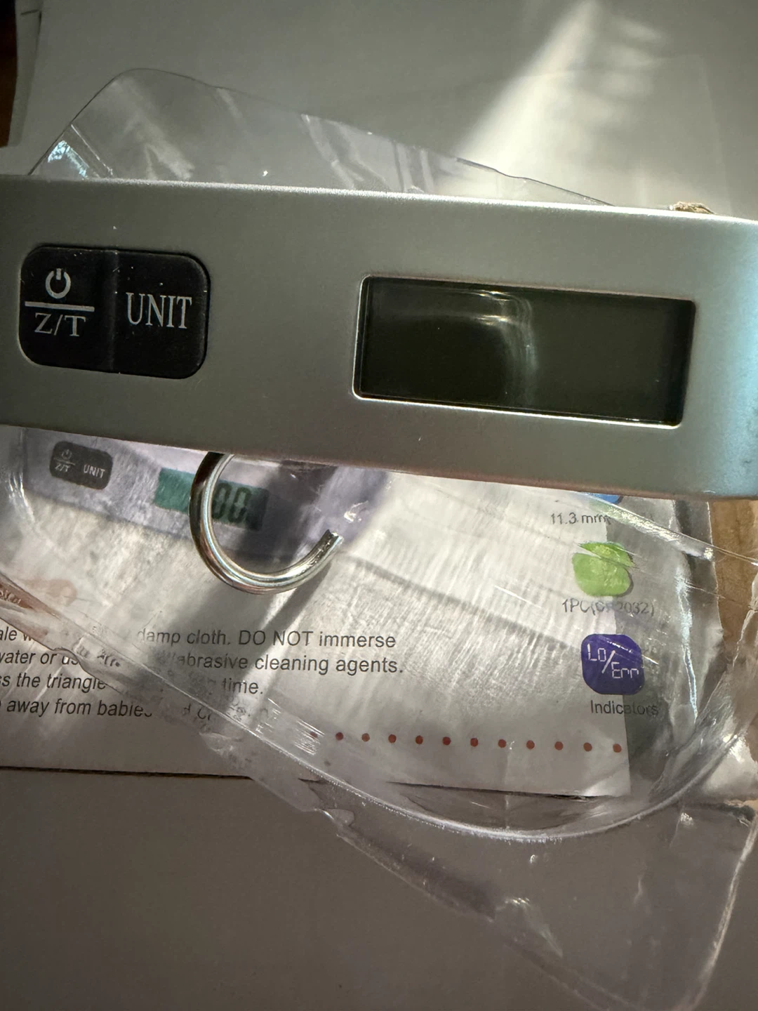 Digital Luggage Scale 50kg/110lb - photo 4