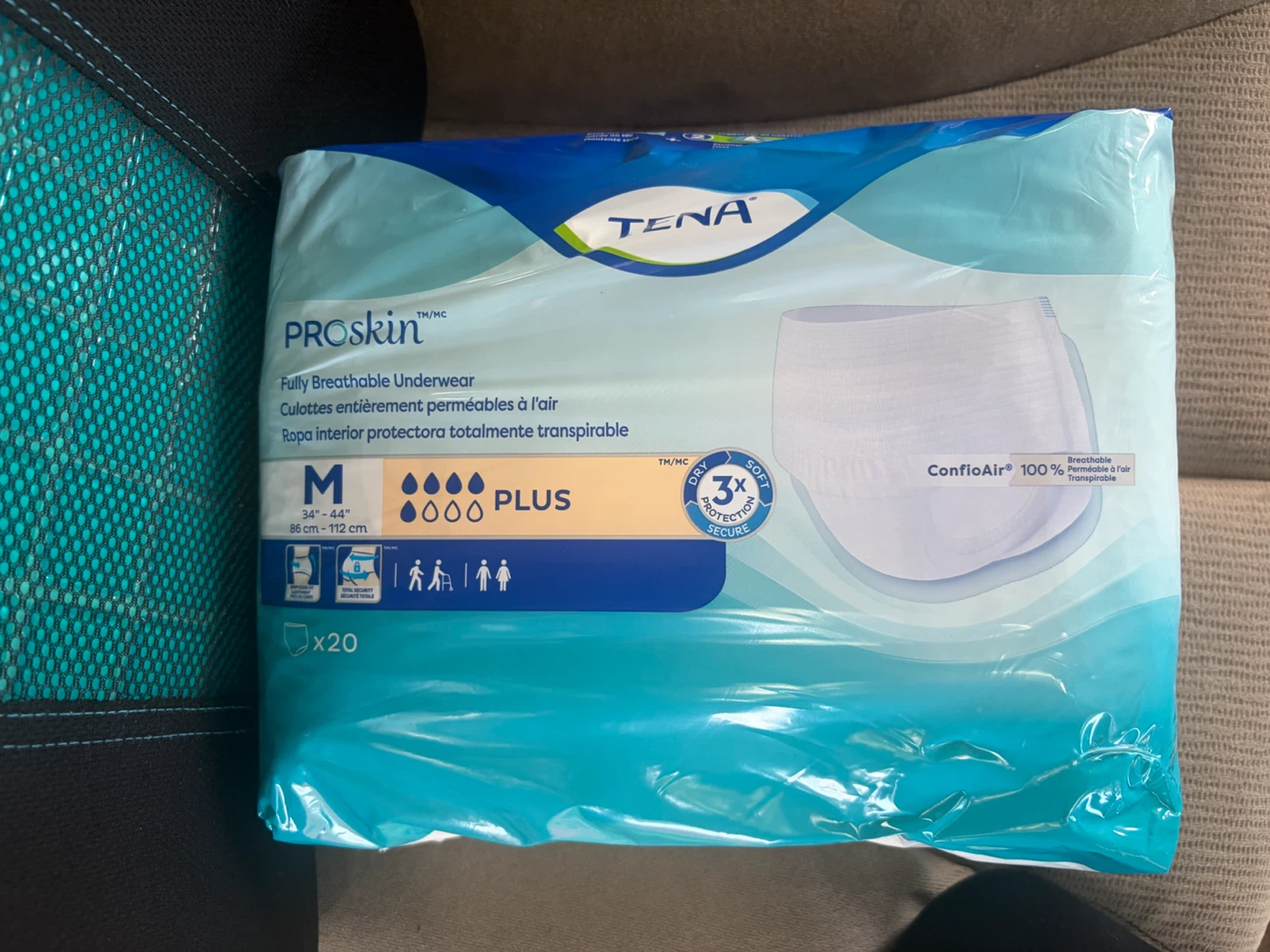 TENA ProSkin Medium Fully Breathable Underwear - 20 Pack