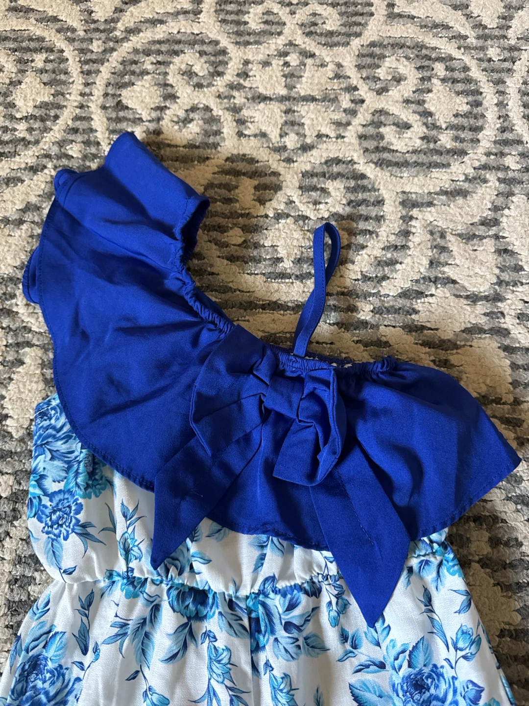 Girls Floral Jumpsuit 4 year old - photo 2