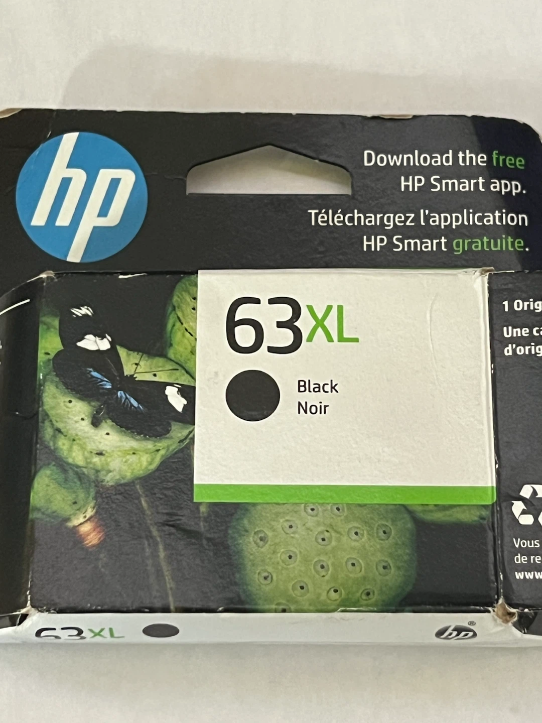 HP 63XL Black High-Yield Ink Cartridge