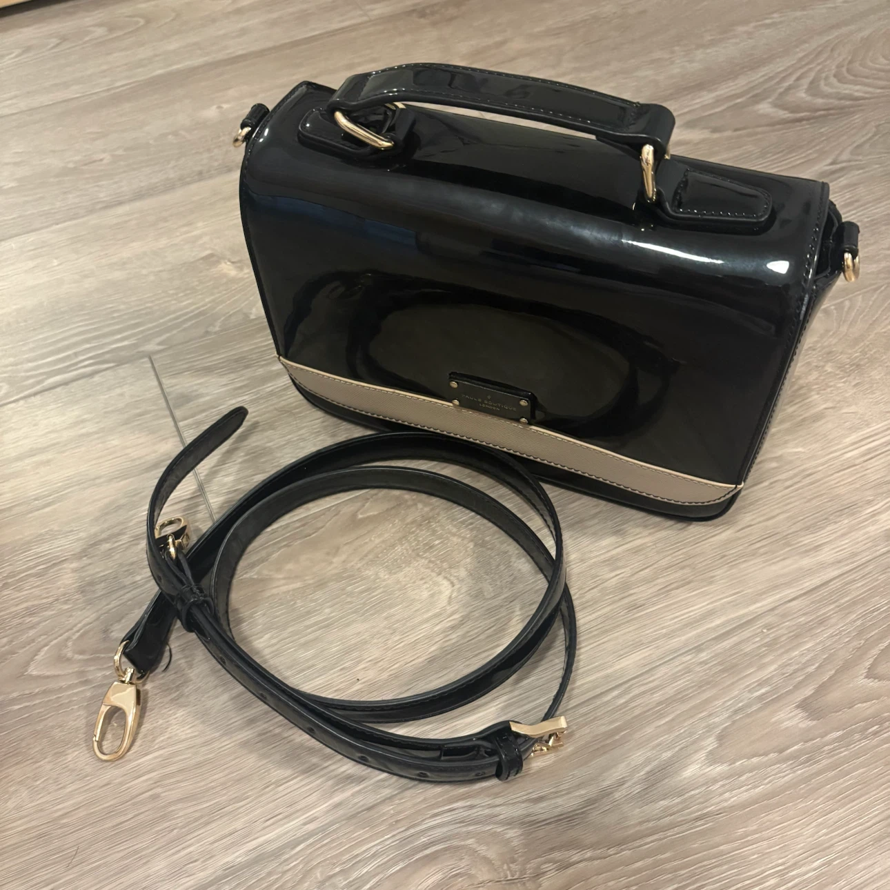 Black Satchel Bag