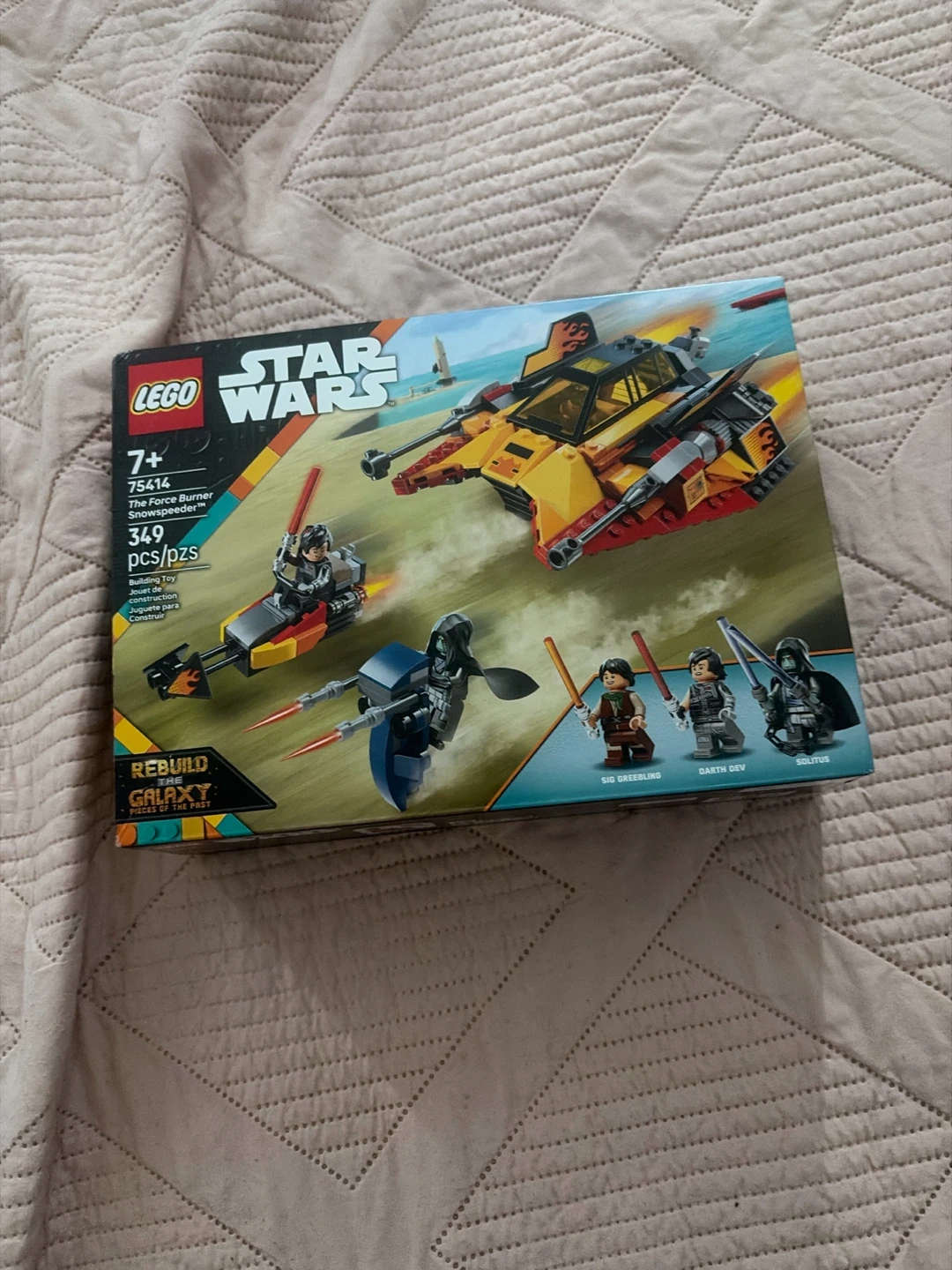 LEGO Star Wars 75414 The force burner snowspeeder - photo 3