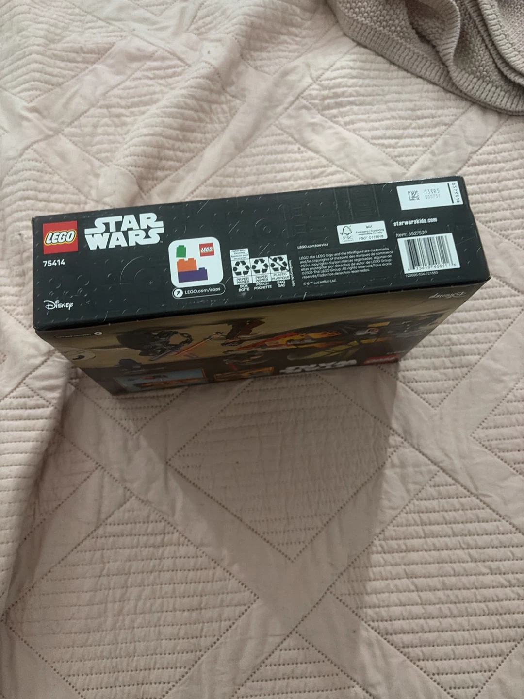 LEGO Star Wars 75414 The force burner snowspeeder - photo 4