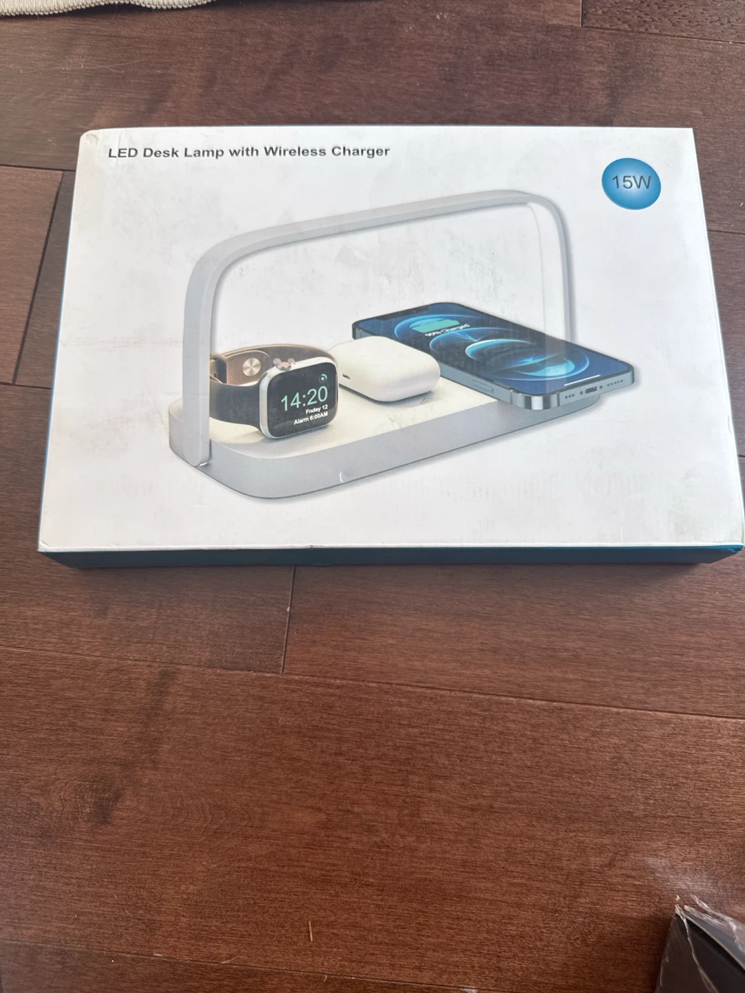LED Desk Lamp with Wireless Charger